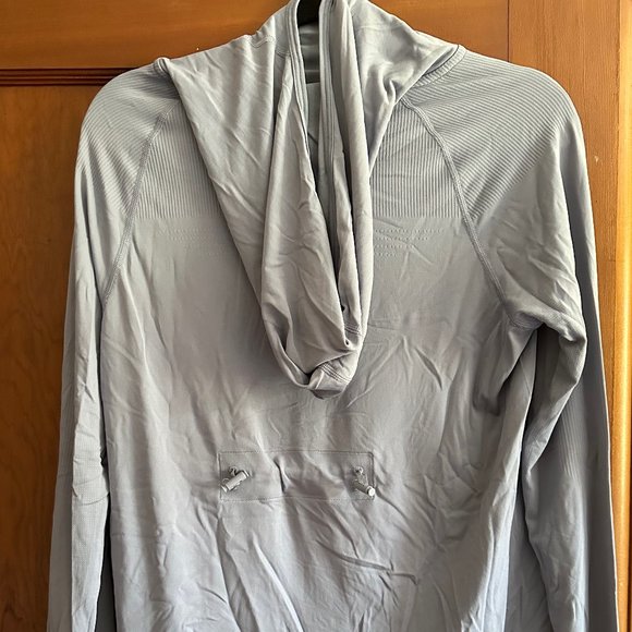 Gymshark Long Sleeve Lightweight Hooded Top - Size Small - Picture 2 of 2